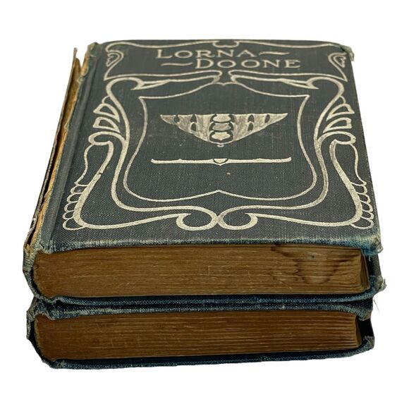 Lorna Doone A Romance of Exmoor by R. D. Blackmore Vol I, Vol II Hardcover Book - Picture 11 of 11